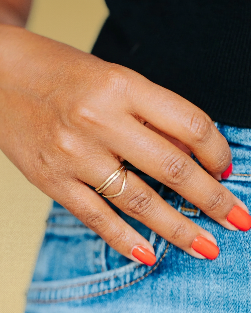 Brass Wrap Ring