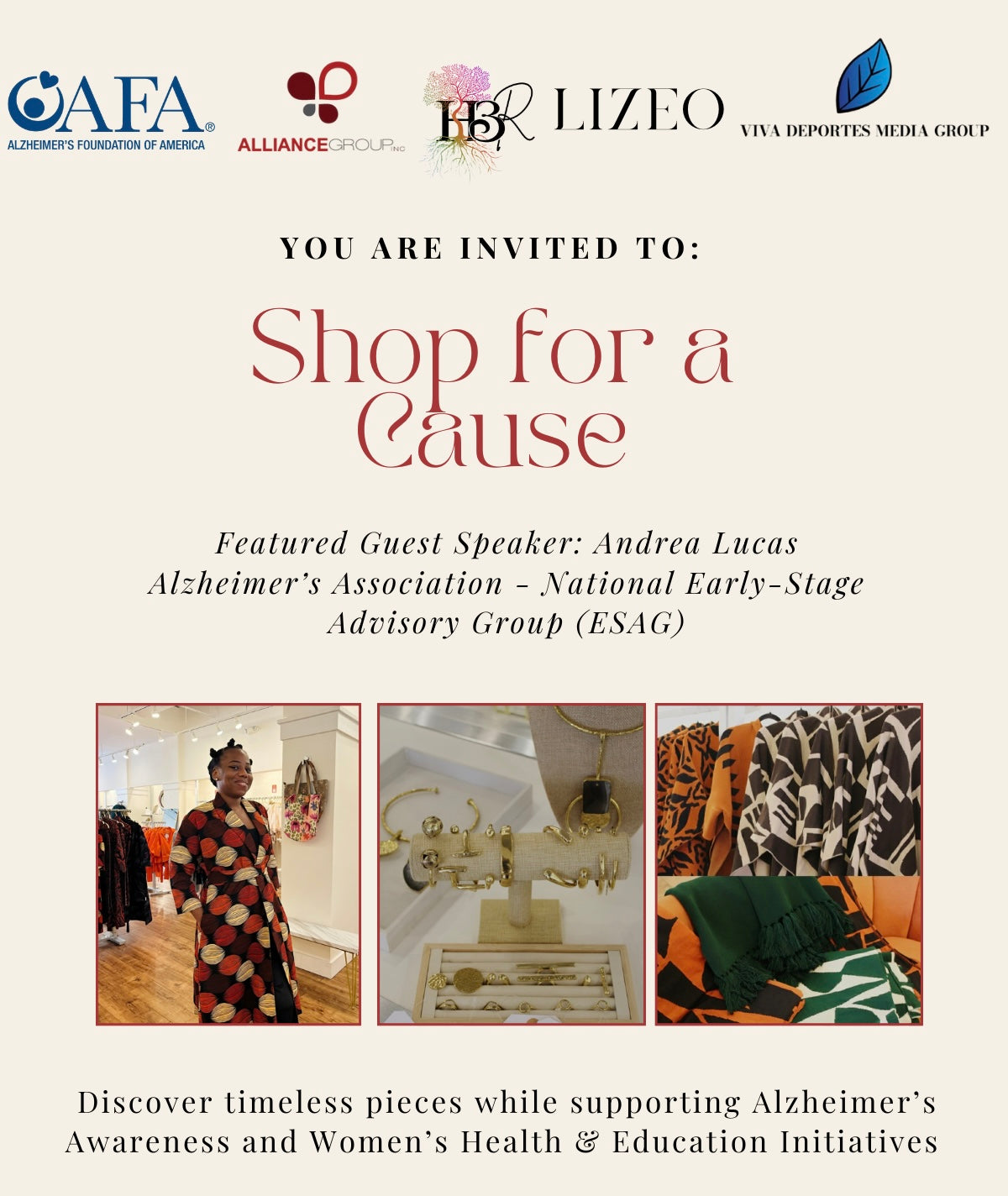 Shop for a cause donation