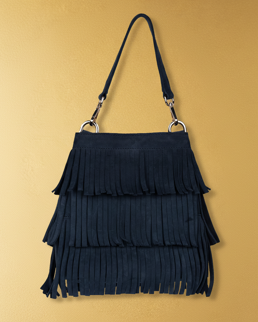 Fringe Bucket Bag