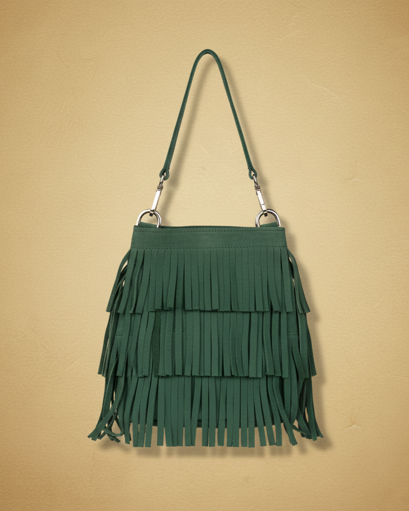 Fringe Bucket Bag