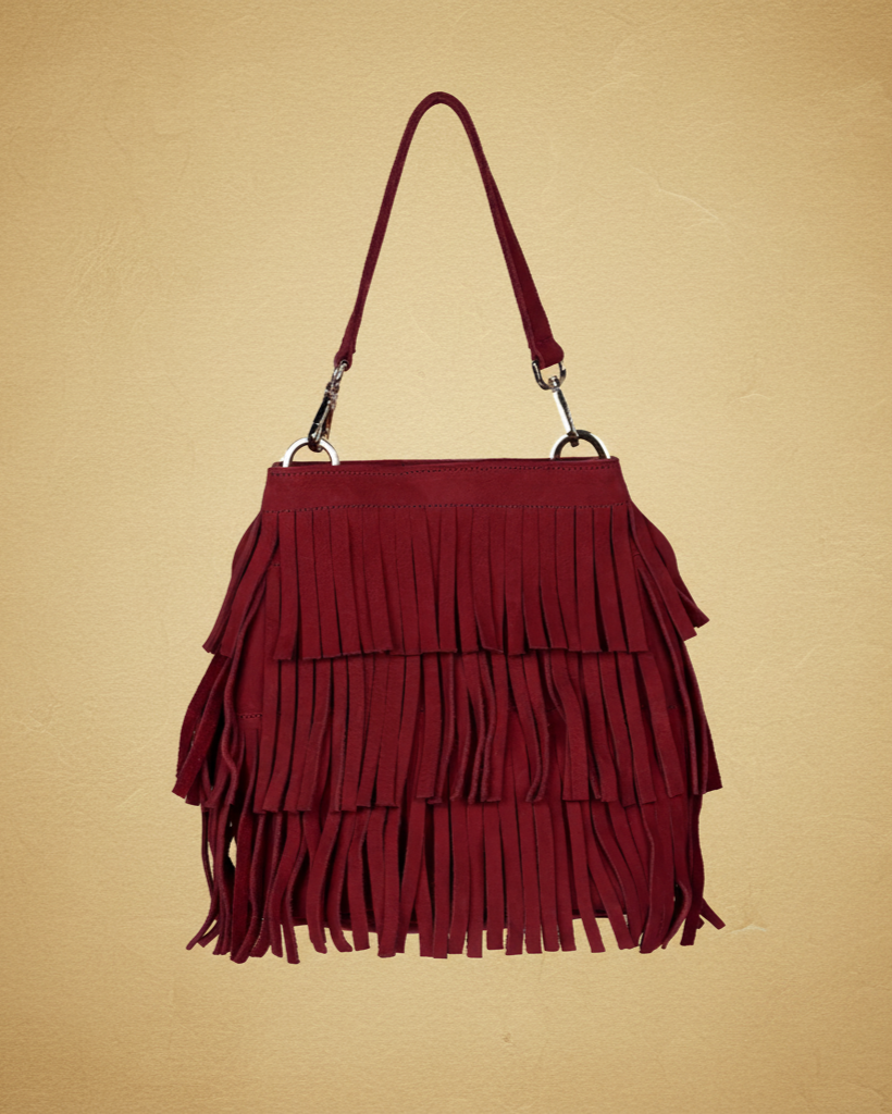 Fringe Bucket Bag
