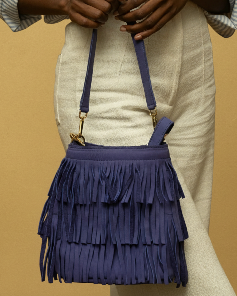 Fringe Bucket Bag
