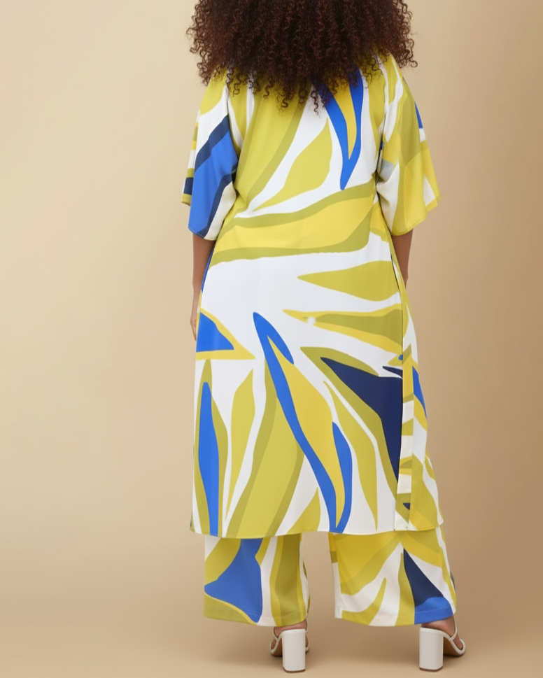 Kelemi Flared Sleeve Kimono