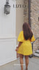 bubble-sleeve-tent-dress-mustard-video
